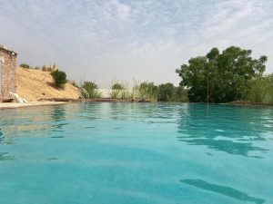 swimming pool at resort